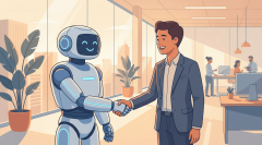 某客户评价：“人机协做十分